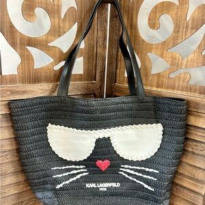 Karl Lagerfeld Maybelle Choupette Cat Tote